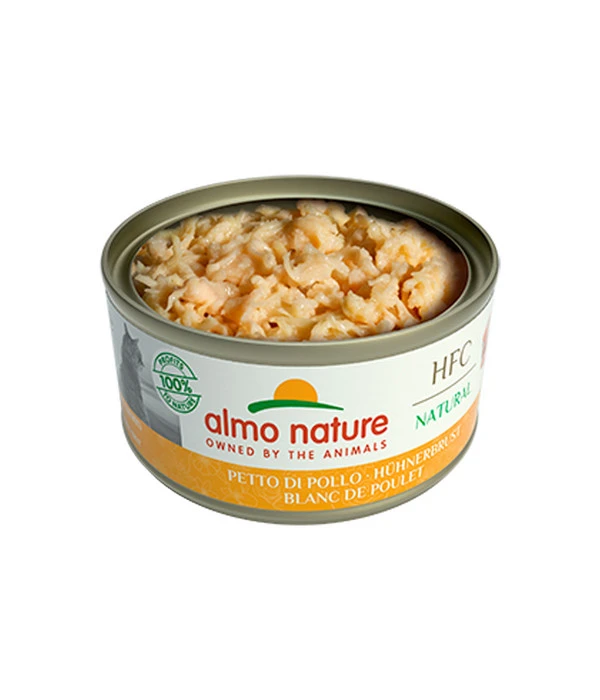 Almo Nature Nassfutter Für Katzen HFC Natural, Hühnerbrust, 24 X 70 G 4 Almo Nature Nassfutter Für Katzen HFC Natural, Hühnerbrust, 24 X 70 G – Bild 2