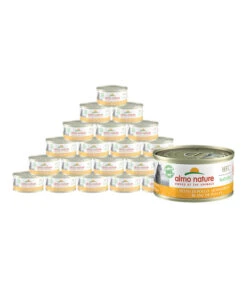 Almo Nature Nassfutter Für Katzen HFC Natural, Hühnerbrust, 24 X 70 G