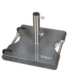 Knirps Granitsockel Mit Griff Und Rollen, 50 Kg