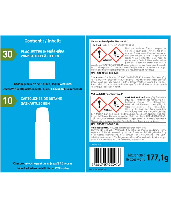 Thermacell Mückenabwehr Nachfüllpackung, 120 Std. Schutz 5 Thermacell Mückenabwehr Nachfüllpackung, 120 Std. Schutz – Bild 3