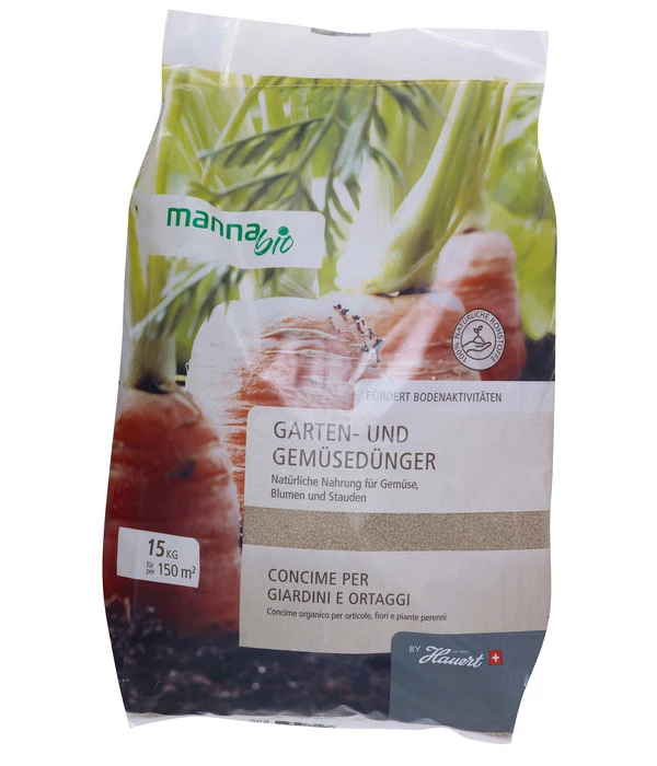 Manna Bio Garten- Und Gemüsedünger, 15 Kg 3 Manna Bio Garten- Und Gemüsedünger, 15 Kg