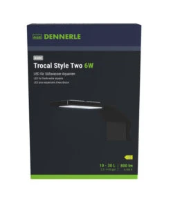 DENNERLE Aufsteckleuchte Trocal Style Two, Ca. B17/H5/T8,5 Cm, 6 W