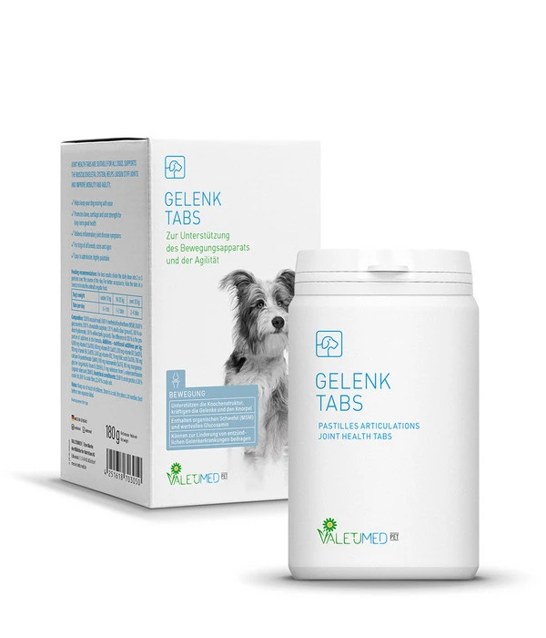 Valetumed Ergänzungsfutter Für Hunde Gelenk Tabs, 180 G 5 Valetumed Ergänzungsfutter Für Hunde Gelenk Tabs, 180 G – Bild 3