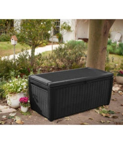 Keter Aufbewahrungsbox Sumatra, 511 Liter, Ca. B145/H64/T73 Cm -Garten Werk Zone 2191179 WE MO 002 KeterAufbewahrungsbox