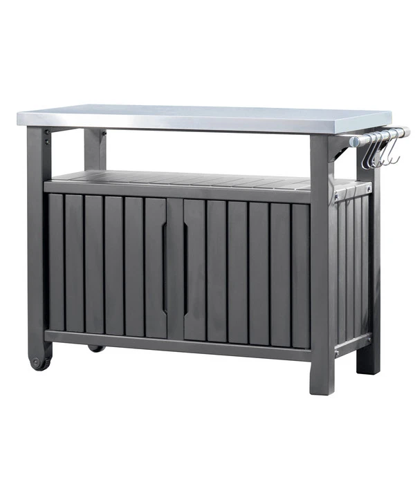 Tepro Grill- Beistelltisch, 2-türig 3 Tepro Grill- Beistelltisch, 2-türig