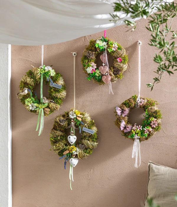 Dehner Türkranz Lavendel, Ca. Ø28 Cm 5 Dehner Türkranz Lavendel, Ca. Ø28 Cm – Bild 3