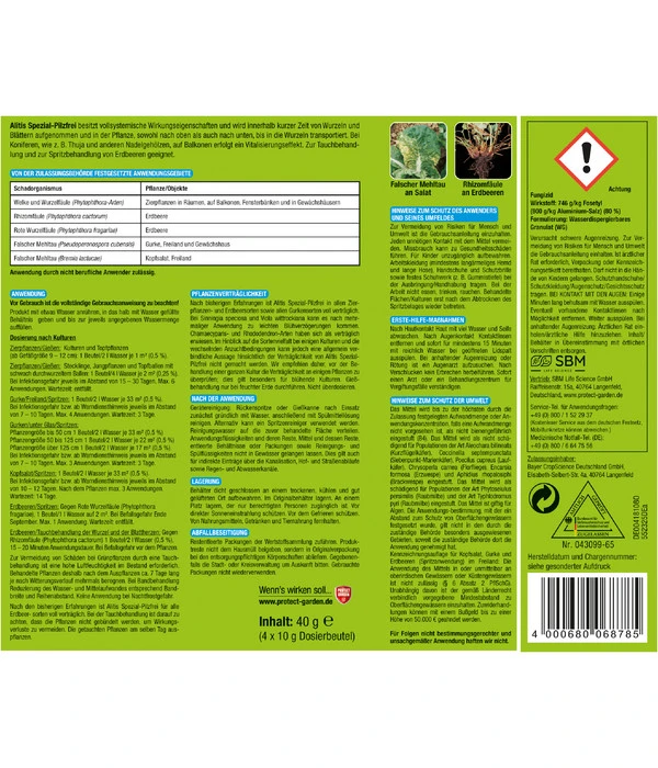 PROTECT GARDEN Alitis Spezial-Pilzfrei, 40 G 4 PROTECT GARDEN Alitis Spezial-Pilzfrei, 40 G – Bild 2