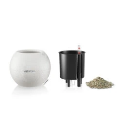 LECHUZA® PURO Color, All-in-One-Set, Inkl. Makramee-Aufhängung 8 LECHUZA® PURO Color, All-in-One-Set, Inkl. Makramee-Aufhängung -Garten Werk Zone 2418622 WE DE 001 PuroColor20cmweiss