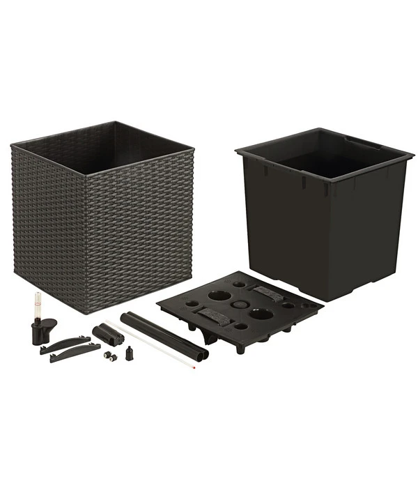 Dehner Kunststoff-Pflanztopf Dallas, Quadratisch, Ca. B35/H34/T35 Cm 5 Dehner Kunststoff-Pflanztopf Dallas, Quadratisch, Ca. B35/H34/T35 Cm – Bild 3