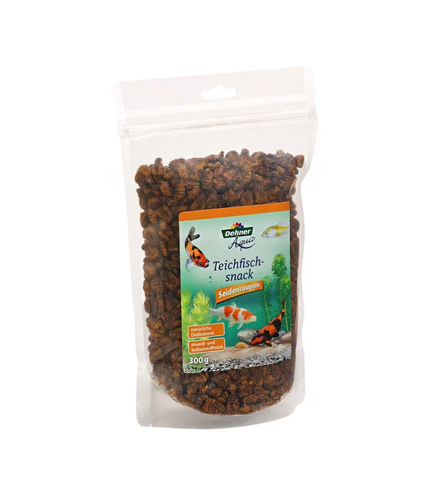 Dehner Aqua Teichfischsnack Seidenraupen, 300 G 3 Dehner Aqua Teichfischsnack Seidenraupen, 300 G