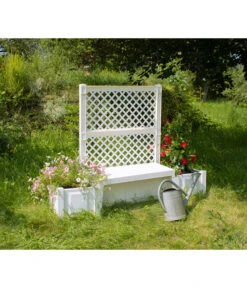 KHW Kunststoff-Gartenbank Kopenhagen 12 KHW Kunststoff-Gartenbank Kopenhagen -Garten Werk Zone 2547511 WE MO 004 BankKopenhagenweiss