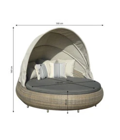 Dehner Sunlounger Florida, Ca. B160/H70/T220 Cm 15 Dehner Sunlounger Florida, Ca. B160/H70/T220 Cm -Garten Werk Zone 2766806 WE BG 001 SunloungerFlorida