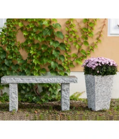 Dehner Granit-Gartenbank, 2-Sitzer 8 Dehner Granit-Gartenbank, 2-Sitzer -Garten Werk Zone 2789402 WE MO 001 GranitGartenbank