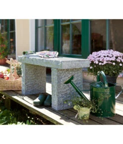Dehner Granit-Gartenbank, 2-Sitzer 9 Dehner Granit-Gartenbank, 2-Sitzer -Garten Werk Zone 2789402 WE MO 002 GranitGartenbank