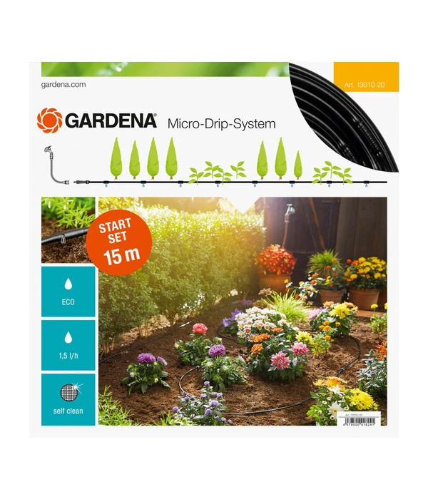 GARDENA Micro-Drip-System Start-Set Pflanzreihe S 3 GARDENA Micro-Drip-System Start-Set Pflanzreihe S