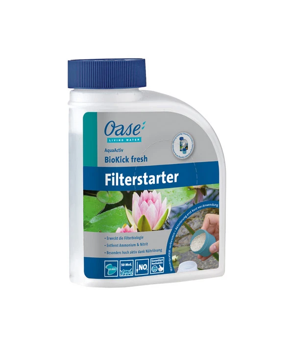 Oase Filterstarter AquaActiv BioKick Fresh, 500 Ml 3 Oase Filterstarter AquaActiv BioKick Fresh, 500 Ml
