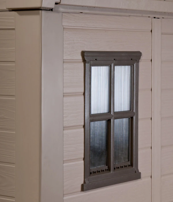 Keter Kunststoffgerätehaus Factor 6x6, Ca. B178/H208/T195,5 Cm 8 Keter Kunststoffgerätehaus Factor 6x6, Ca. B178/H208/T195,5 Cm – Bild 6