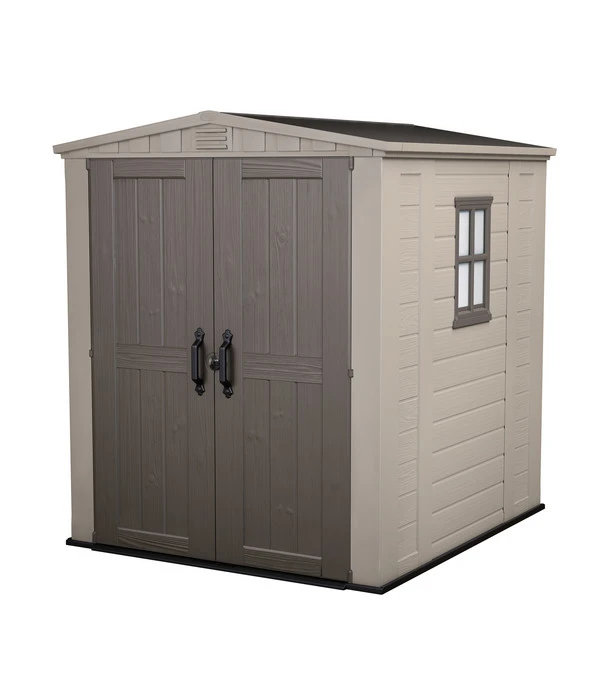 Keter Kunststoffgerätehaus Factor 6x6, Ca. B178/H208/T195,5 Cm 3 Keter Kunststoffgerätehaus Factor 6x6, Ca. B178/H208/T195,5 Cm