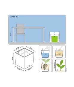 LECHUZA® CUBE, All-in-One Set 15 LECHUZA® CUBE, All-in-One Set -Garten Werk Zone 3179884 3180098 3180056 3180064 3179850 3174497 WE DE 001 CubePremium30