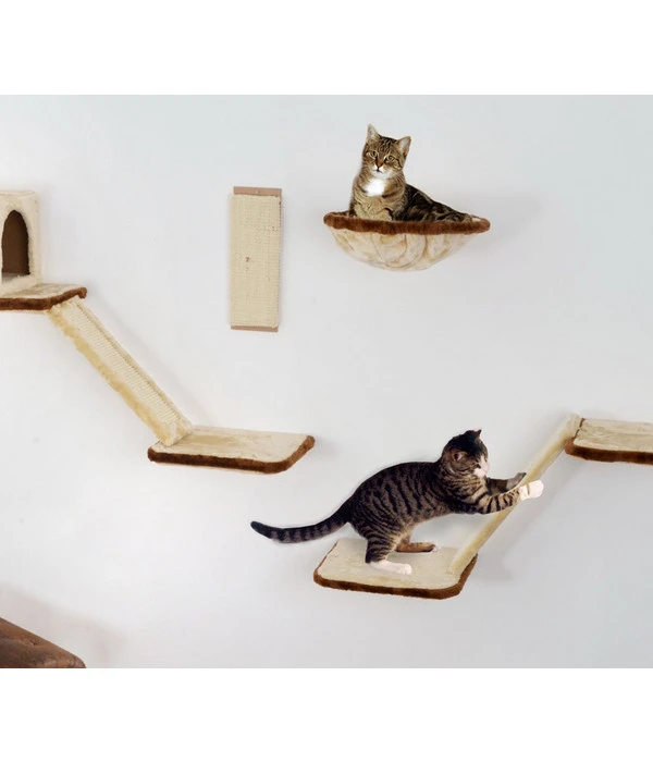 Silvio Design Katzen-Kletterwand, 8-teilig 4 Silvio Design Katzen-Kletterwand, 8-teilig – Bild 2
