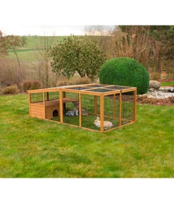 KERBL Freigehege Mit Plastikdach, Ca. B220/H75/T115 Cm 9 KERBL Freigehege Mit Plastikdach, Ca. B220/H75/T115 Cm -Garten Werk Zone 3220464 WE FS 001 KerblFreigehegePlastikdach