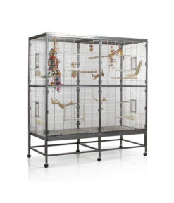 Montana Vogelvoliere Paradiso 150 19 Montana Vogelvoliere Paradiso 150 -Garten Werk Zone 3239878 WE D 001 PPVoliereParadiso150AntikPlatinum