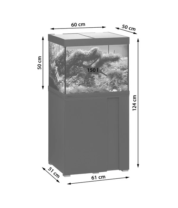 EHEIM Aquarium Kombination VivalineLED 150 4 EHEIM Aquarium Kombination VivalineLED 150 – Bild 2