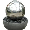 Dehner Edelstahl-Gartenbrunnen Globe, Ca. Ø32/H52 Cm 1 Dehner Edelstahl-Gartenbrunnen Globe, Ca. Ø32/H52 Cm -Garten Werk Zone 3257623 WE FS 001 EdelstahlGartenbrunnenGlobeNEU
