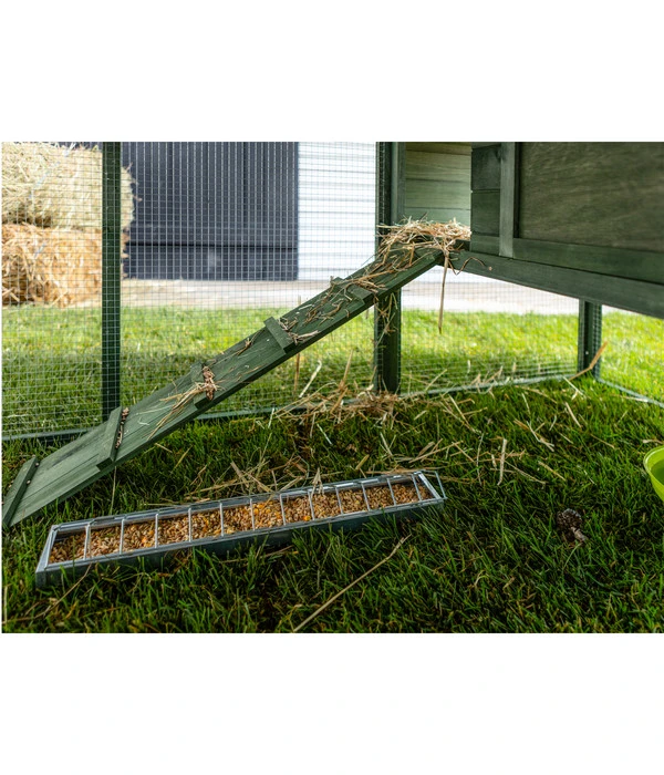 Dehner Hühnerstall Happy Farm Happy Hen, Ca. B213,5/H122/T91,5 Cm 10 Dehner Hühnerstall Happy Farm Happy Hen, Ca. B213,5/H122/T91,5 Cm – Bild 8