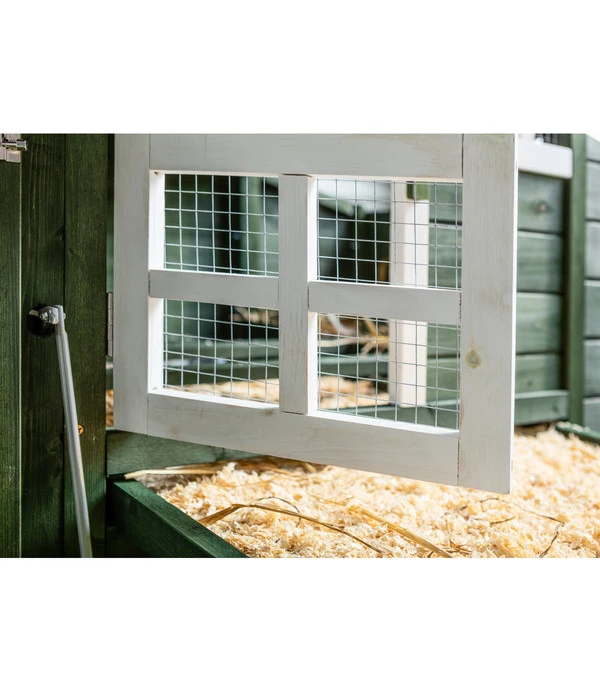 Dehner Hühnerstall Happy Farm Happy Hen, Ca. B213,5/H122/T91,5 Cm 11 Dehner Hühnerstall Happy Farm Happy Hen, Ca. B213,5/H122/T91,5 Cm – Bild 9