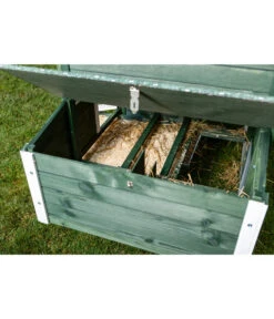 Dehner Hühnerstall Happy Farm Happy Hen, Ca. B213,5/H122/T91,5 Cm 23 Dehner Hühnerstall Happy Farm Happy Hen, Ca. B213,5/H122/T91,5 Cm -Garten Werk Zone 3274834 WE D 004 DehnerHuehnerstallHappyHengruen