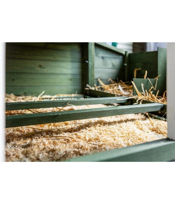 Dehner Hühnerstall Happy Farm Happy Hen, Ca. B213,5/H122/T91,5 Cm 13 Dehner Hühnerstall Happy Farm Happy Hen, Ca. B213,5/H122/T91,5 Cm – Bild 11