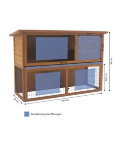 Dehner Kaninchenstall Hoppel, Ca. B136,4/H92/T50 Cm 9 Dehner Kaninchenstall Hoppel, Ca. B136,4/H92/T50 Cm -Garten Werk Zone 3342078 WE BG 001 DehnerMarkenqualitaetNagerHeimHoppelN