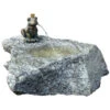 Rottenecker Granit-Gartenbrunnen Froschkönig Otto, 25 X 40 X 20 Cm -Garten Werk Zone 3446762 WE FS 002 RotteneckerGartenbrunnenFroschkoenigOtto