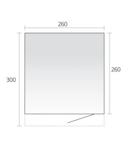 Biohort Gerätehaus AvantGarde® A7, Ca. B260/H217/T300 Cm 13 Biohort Gerätehaus AvantGarde® A7, Ca. B260/H217/T300 Cm -Garten Werk Zone 3518214 WE BG 001 BiohortAvantgardeXL1Tuer