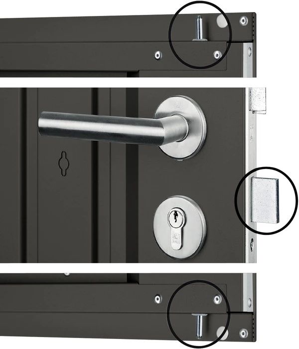 Biohort Gerätehaus AvantGarde® A7, Ca. B260/H217/T300 Cm 10 Biohort Gerätehaus AvantGarde® A7, Ca. B260/H217/T300 Cm – Bild 8