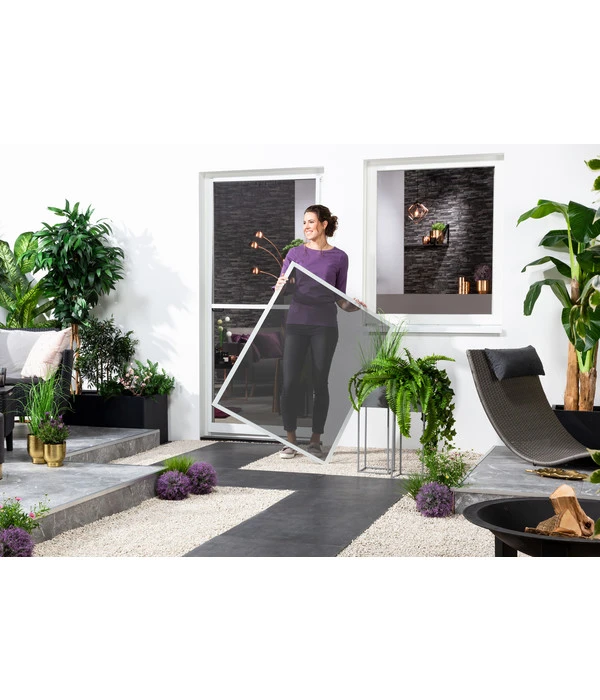 Hecht Fliegengitter Fenster Mit Pollenschutz, Ca B100/H120 Cm 5 Hecht Fliegengitter Fenster Mit Pollenschutz, Ca B100/H120 Cm – Bild 3