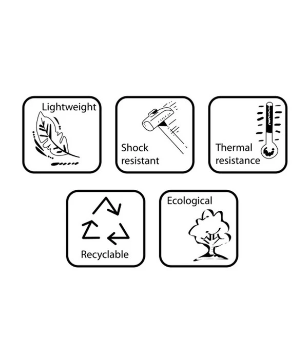 Farmet Kunststoff-Topf-Set Atlantis, Quadratisch, Anthrazit, 2-teilig 4 Farmet Kunststoff-Topf-Set Atlantis, Quadratisch, Anthrazit, 2-teilig – Bild 2