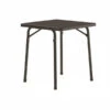 Sieger Garten-Klapptisch Mecalit-Pro, Ca. B70/H72/T70 Cm 1 Sieger Garten-Klapptisch Mecalit-Pro, Ca. B70/H72/T70 Cm -Garten Werk Zone 4122685 WE FS 001 Gartentischeckig70x70cmStahlrohrgestellMecalitProPlatte