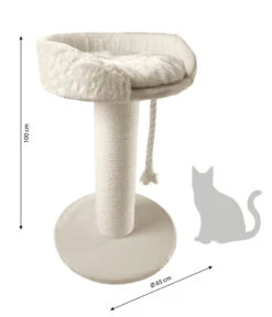 Dehner Lieblinge Kratzbaum Aurelio, Ca. B65/H100/T65 Cm 7 Dehner Lieblinge Kratzbaum Aurelio, Ca. B65/H100/T65 Cm -Garten Werk Zone 4161022 WE BG 001 DehnerMarkenqualitaetKatzenkratzbaumAurelio