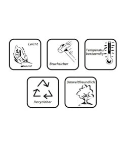 Farmet Kunststoff-Topf, Quadratisch 7 Farmet Kunststoff-Topf, Quadratisch -Garten Werk Zone 4177804 WE DE 005 WuerfelBo 43x43x43cmFLUORESZIEREND 1