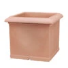 Farmet Kunststoff-Topf, Quadratisch 1 Farmet Kunststoff-Topf, Quadratisch -Garten Werk Zone 4186565 WE FS 001 GlatterQuadratischerPflanzkuebel35x35x27cmhochIMPRUNETA