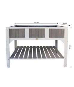 Habau Hochbeet Klara, Ca. B119/H89/T57 Cm 10 Habau Hochbeet Klara, Ca. B119/H89/T57 Cm -Garten Werk Zone 4192753 WE BG 001 HabauHochbeetKlara