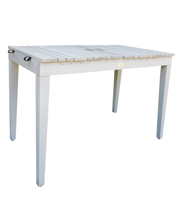 Habau Balkontisch Mit Wäscheleine, Ca. B106/H75/T60 Cm 4 Habau Balkontisch Mit Wäscheleine, Ca. B106/H75/T60 Cm – Bild 2