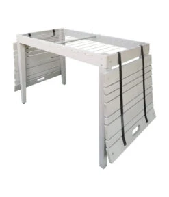 Habau Balkontisch Mit Wäscheleine, Ca. B106/H75/T60 Cm 9 Habau Balkontisch Mit Wäscheleine, Ca. B106/H75/T60 Cm -Garten Werk Zone 4192795 WE FS 003 HabauBalkontischWaeschespinne