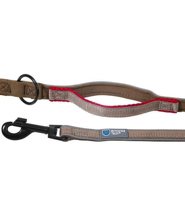 ArmoredTech® Hundeleine Dog Control, Mocca 4 ArmoredTech® Hundeleine Dog Control, Mocca – Bild 2