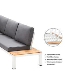 Dehner Aluminium-Lounge Malibu, 2-teilig 13 Dehner Aluminium-Lounge Malibu, 2-teilig -Garten Werk Zone 4209870 WE IG 001 DehnerAluLoungeMalibu