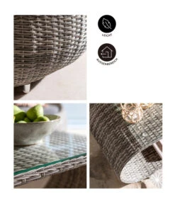 Dehner Geflechtlounge Avani, 4-teilig 16 Dehner Geflechtlounge Avani, 4-teilig -Garten Werk Zone 4209987 WE IG 001 DehnerGeflechtloungeAvani