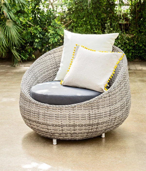 Dehner Geflechtlounge Avani, 4-teilig 5 Dehner Geflechtlounge Avani, 4-teilig – Bild 3