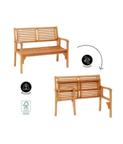 Dehner Klappbank Douglas, 2-Sitzer 16 Dehner Klappbank Douglas, 2-Sitzer -Garten Werk Zone 4216784 WE IG FS 001 DehnerKlappbankDouglas2Sitzer